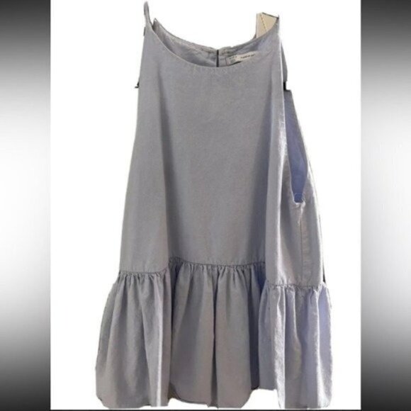 Zara Baby Doll Top with Ruffle - Womens Tops - Summer Clothes - Clothes for Teen - Picture 2 of 6